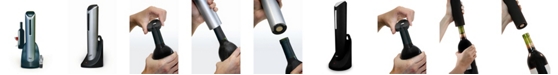 Ozeri Pro Electric Wine Bottle Opener with Pourer, Stopper and Foil Cutter